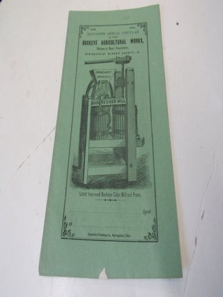 Eleventh Annual Circular of the Buckeye Agricultural Works