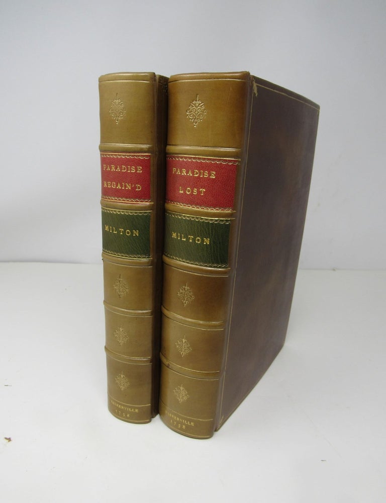 Item #2176 Paradise Lost. A Poem. [with] Paradise Regain'd. A Poem. John Milton.