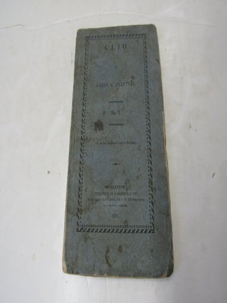 Clio, No. 1. James Percival.