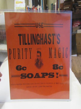 Use Tillinghast's Purity and Magic Soaps!