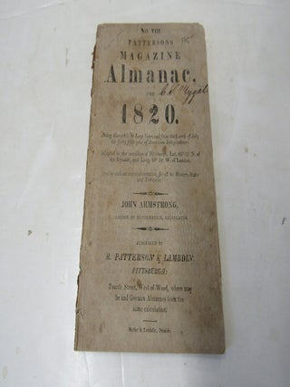 No. VII. Patterson's Magazine and Almanac for 1820. John Armstrong.