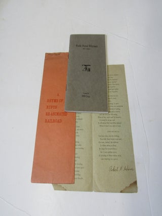 Three Works by Robert M. Adams