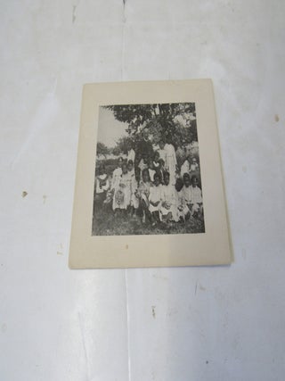 Revd. Fr. Field with the colored children at Foxboro