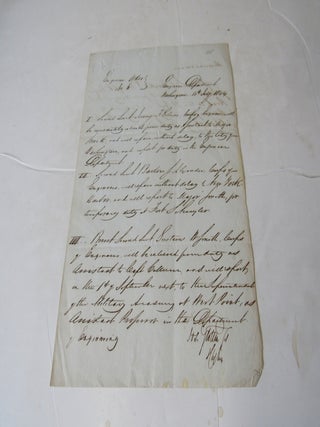 Engineer Order No. 6. Engineer Department Washington. 15th January 1844