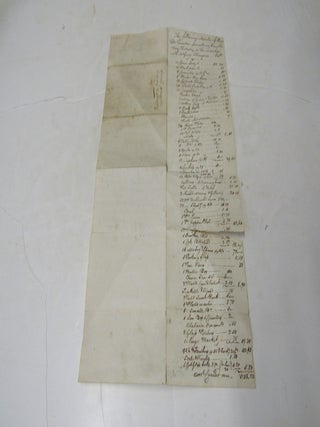 1833 Milton MA Father Gives Daughter Wedding Gifts 100+ Items Bible