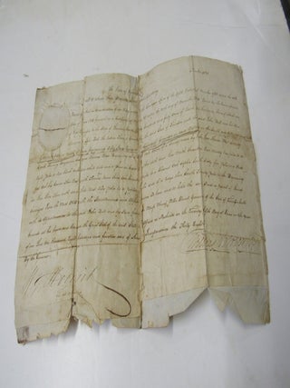 TN Land Grant Number 3138 giving John Bull a land grant. Dated June 25th, 1813, and signed by...