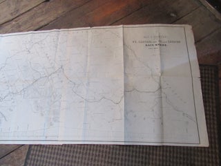 Item #3599 Map & Profiles of the VT Central and VT & Canada Rail Roads