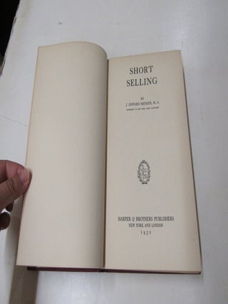 Short Selling