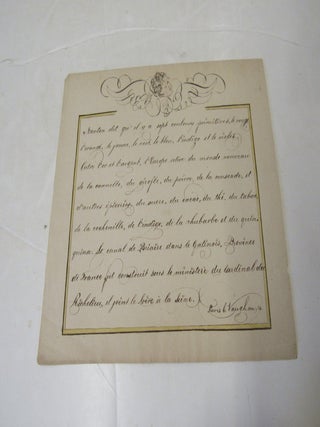 c.1810 Early Calligraphic Exercise Delaware