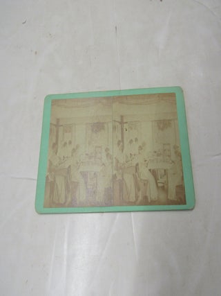 Watervliet New York Shaker Stereoview