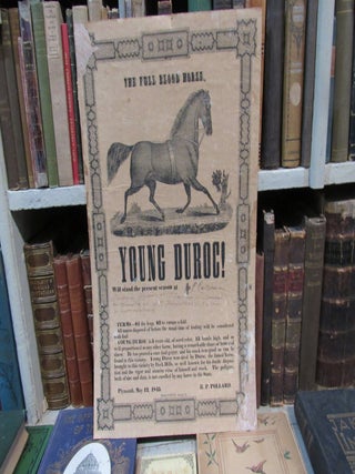 The Full Blood Horse Young Duroc Broadside