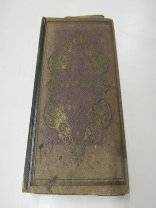 Scrapbook Kept by Dr. John Gilman of Lowell, Ma. with Med. Commencement Program tipped in