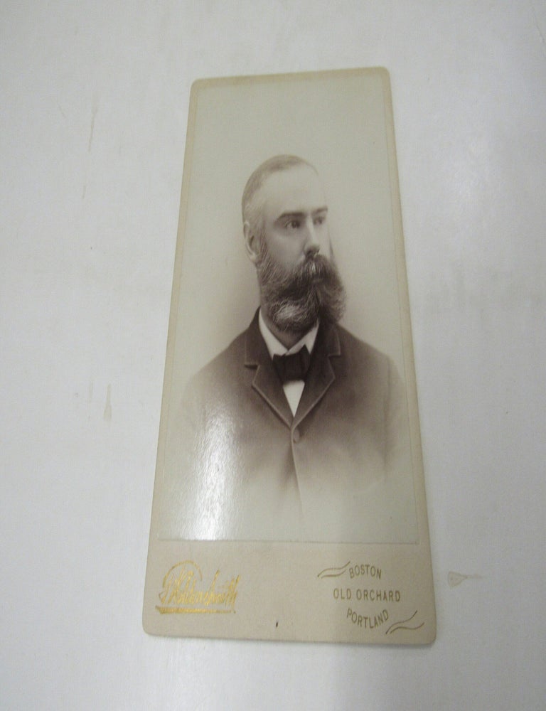 Item #3849 Cabinet Photograph Professor Robert W. Greenleaf