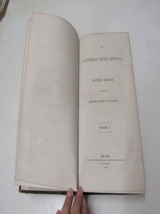 The Seventh-Day Baptist Memorial Vol. 1 No. 1