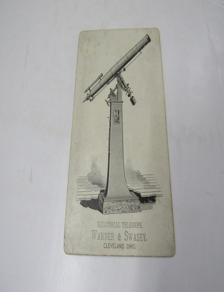 Item #3904 Equatorial Telescope