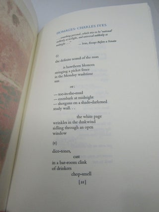 Voiceprints with Etchings by Thomas Cornell