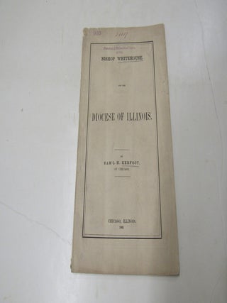 Bishop Whitehouse and the Diocese of Illinois