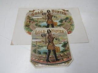 Item #3979 Gold Hunter Cigars Klondike Gold Rush 1890's CA Gold Rush Imagery