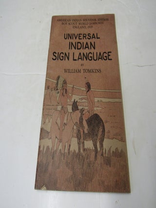 Item #4056 Universal Sign Language. William Tomkins