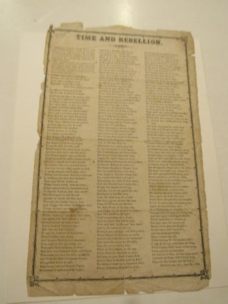 Item #668 Civil War Verse. Siege of Corinth. Fall of Vicksburg. Time and Rebellion Written by a...