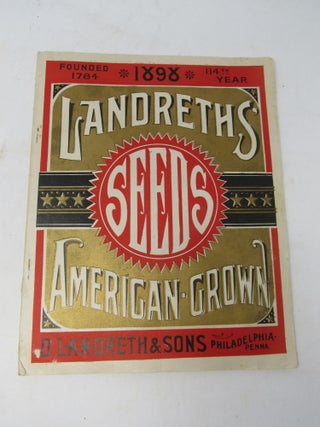 Item #744 Landreths''Seeds American Grown, 1898