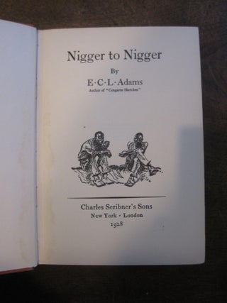 Nigger to Nigger