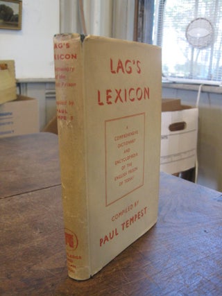Item #798 Lag's Lexicon. Paul Tempest